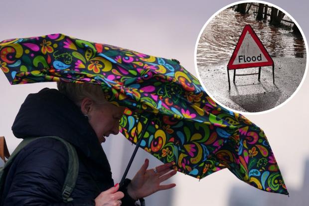Met office weather warning: Two more days of storms predicted . Pictures: PA
