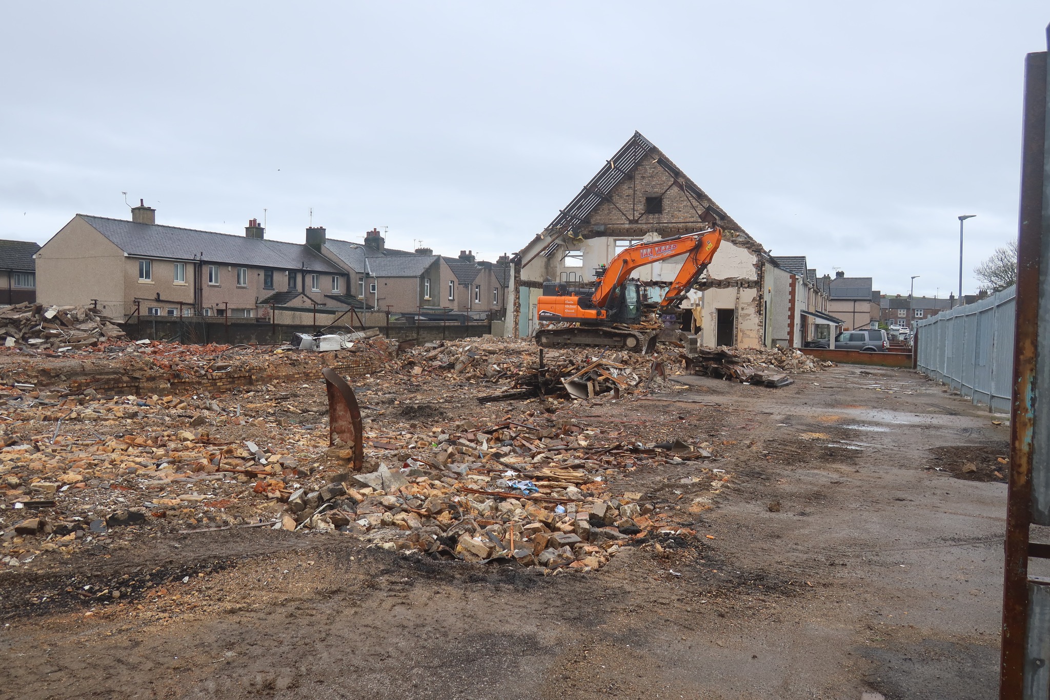 Former Princess Hall, Princess Street , Workington demolished - Vimarsana News
