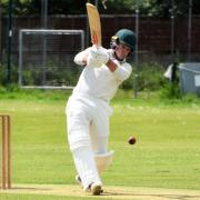 Star man: Matt Sempill led Cockermouth Cricket Club to their County Cup success over Cleator at Wigton on Sunday (Photo: Ben Challis)