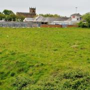 Land next to Tesco and opposite Borough Park where the Lidl will be built