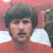 REDS: Bobby Todd when he played in Workington