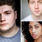 CAST: Jordan Pearson (left), Laurie Jameson (Top Right) and Siobhan Athwal (Bottom Right)