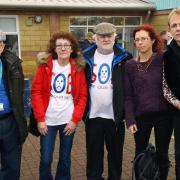 Success Regime findings at Oval Centre

(unhappy) The Maryport SOB group at the Success Regime meeting at the Oval on Wednesday March 8th 2017. They are (l to r) Ken Wright,Sharon barnes,Bill Barnes,Kate Whitmarsh and Ann Marie Steel. pic John Story