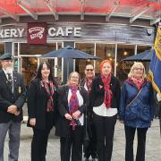 Workington Royal British Legion volunteers launched the town's poppy appeal