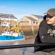 Maryport fisherman Cameron Pikeis one of the Maruport voices on the podcast
