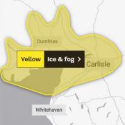 Yellow weather warning issued for snow and ice across parts of North Cumbria