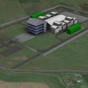A visualisation of what the new production plant will look like