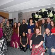 The Bee Unique team celebrates the charity's second birthday