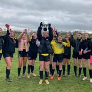 Cockermouth Junior FC U16 Girls were crowned the Under 16 champions of the Cumberland FA Women's League last month