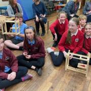 Youngsters rose to the D&T challenge organised by Cockermouth Rotary Club