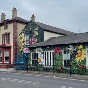 The mural outside of the new Bees Knees in Workington