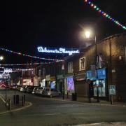 Maryport's Christmas lights