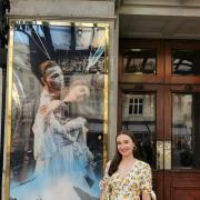 Holly, who plays the leading lady Christine Daaé, recently visited The Phantom of the Opera in the West End.