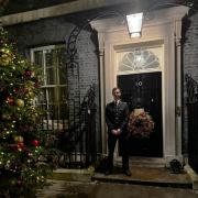 PC Sam Steele at Downing Street