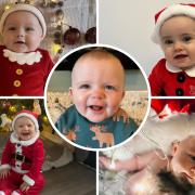 Here are some little treasures celebrating their first Christmas this year.