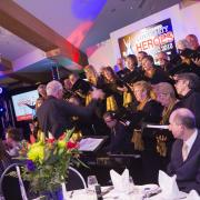 The Carnegie Singers at a Newsquest event in 2018