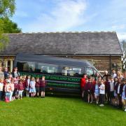 Ireby C Of E Primary School receive new minibus