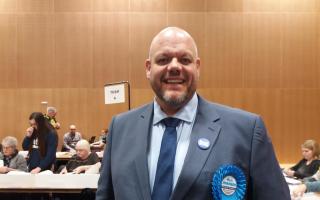 Mark Jenkinson is Workington's first Tory MP in 40 years. General election of December 13, 2019. Picture by Federica Bedendo