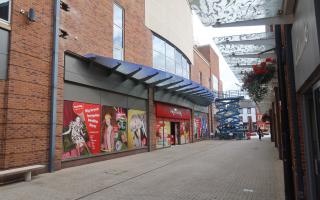 The new store in the Washington Square Shopping Centre.