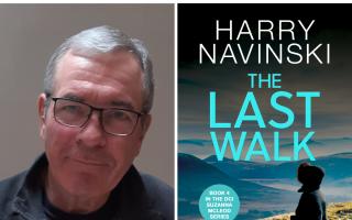 Author Harry Navinski who has released his latest book